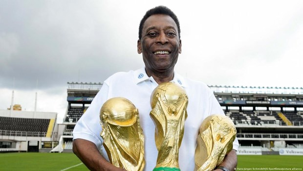 vua bóng đá Pele có bao nhiêu quả bóng vàng